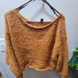 SUPER soft forever 21 crop sweater